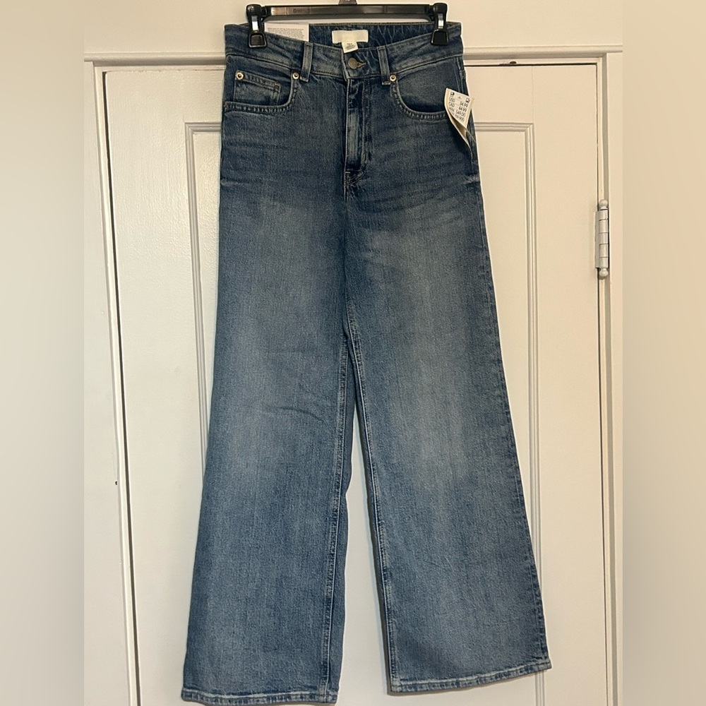 H&M Blue Flare & Wide Leg Jeans